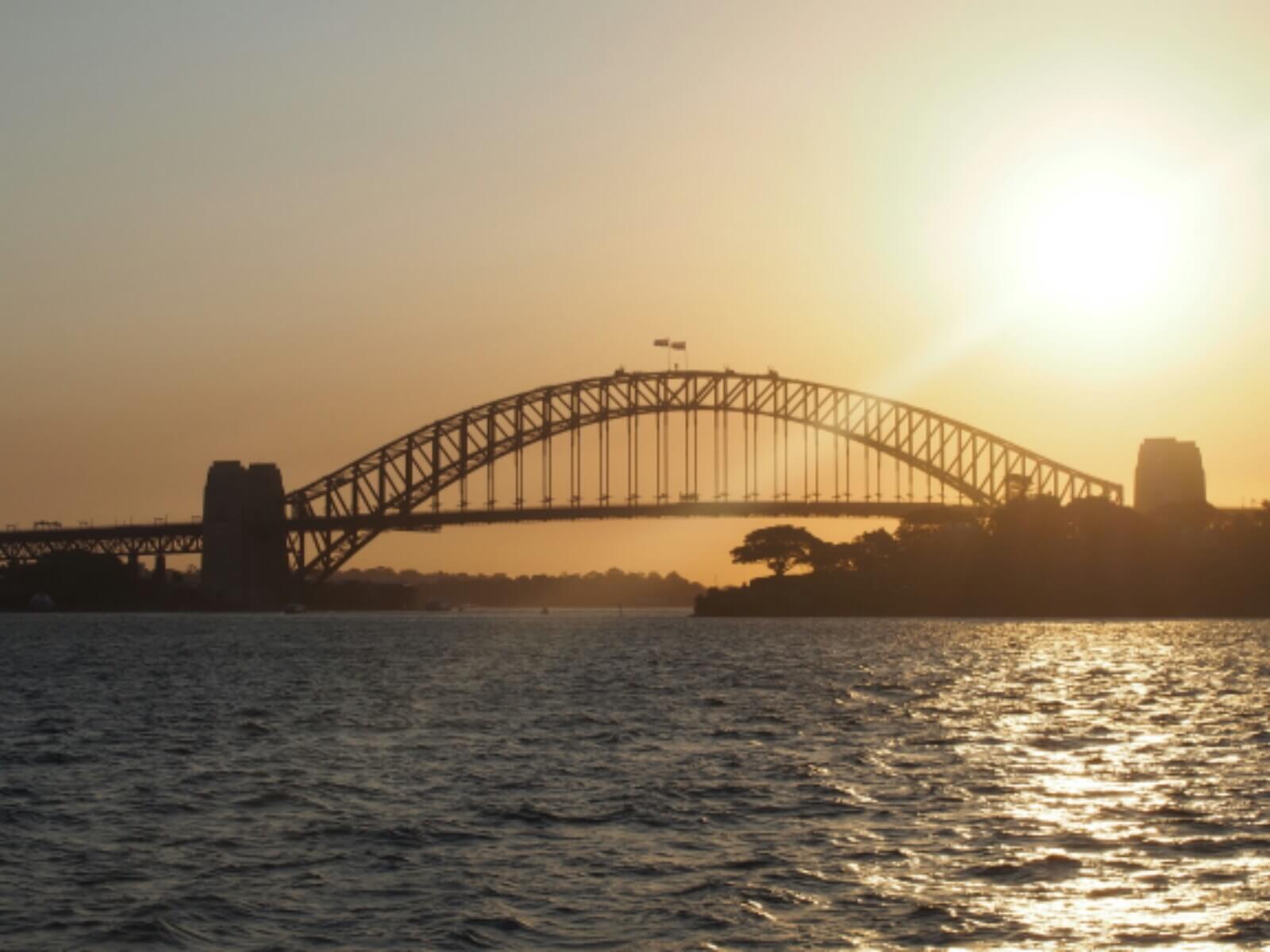 Sydney Harbour Bridge. 