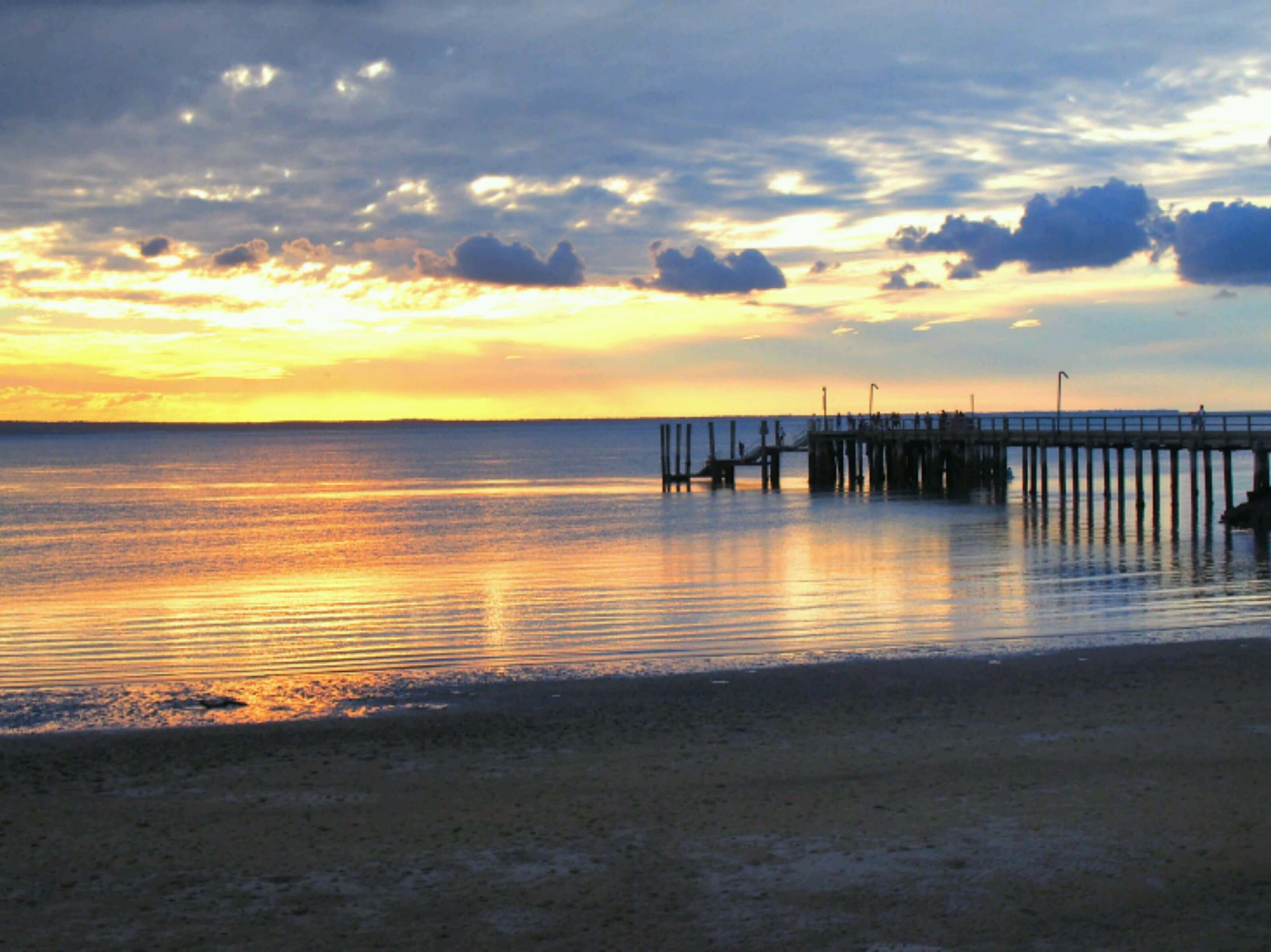 Sunset on Fraser Island