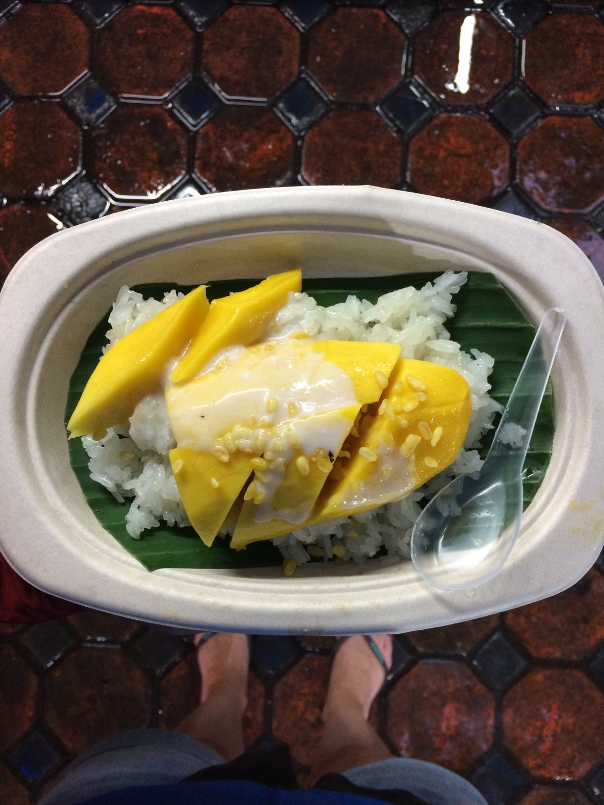 Another installment of the mango sticky rice obsession (Chiang Mai Market) 